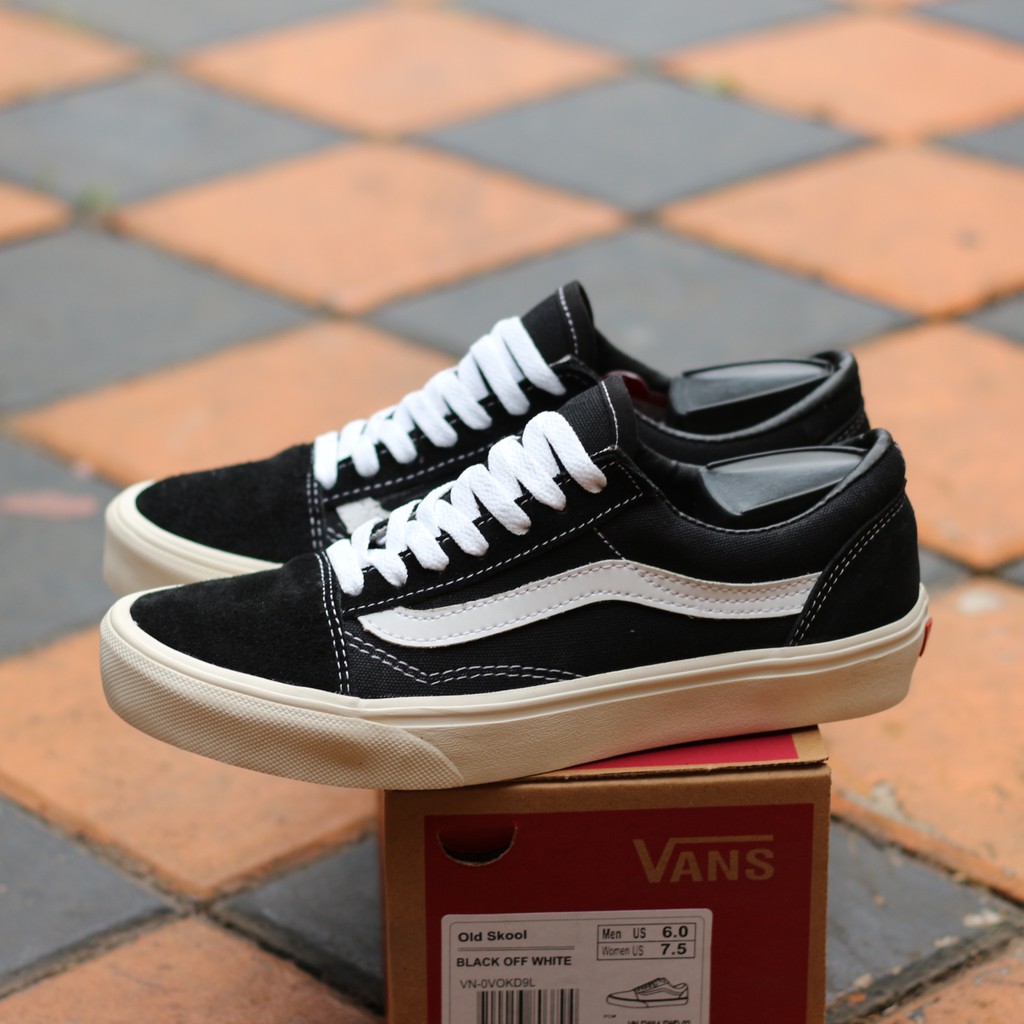 PREMIUM 1000 ! Sepatu vans old skool navy black sneakers waffle DT