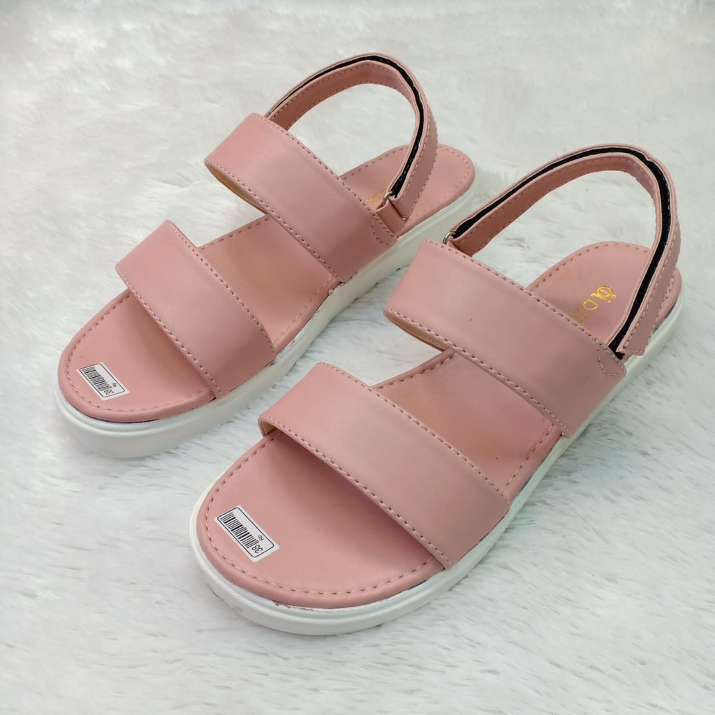 Sandal Wanita Tali Dua Model Terbaru /Sandal Sepatu Wanita