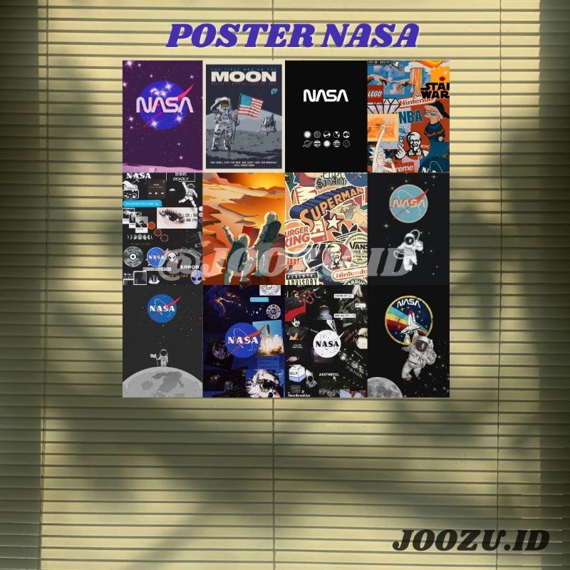 Jual [Isi 12 Pcs] Poster Nasa Walpaper Dinding Kamar Tidur Wallpeper Dinding Aesthetic Indonesia|Shopee Indonesia 800_X_800_jpg