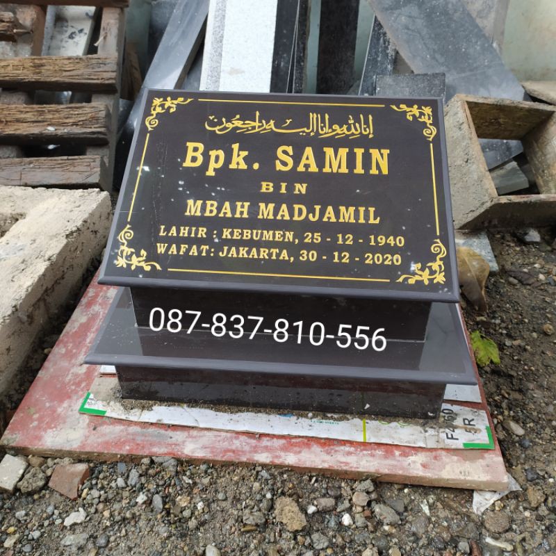 Batu nisan murah | kepala makam grantio | Shopee Indonesia