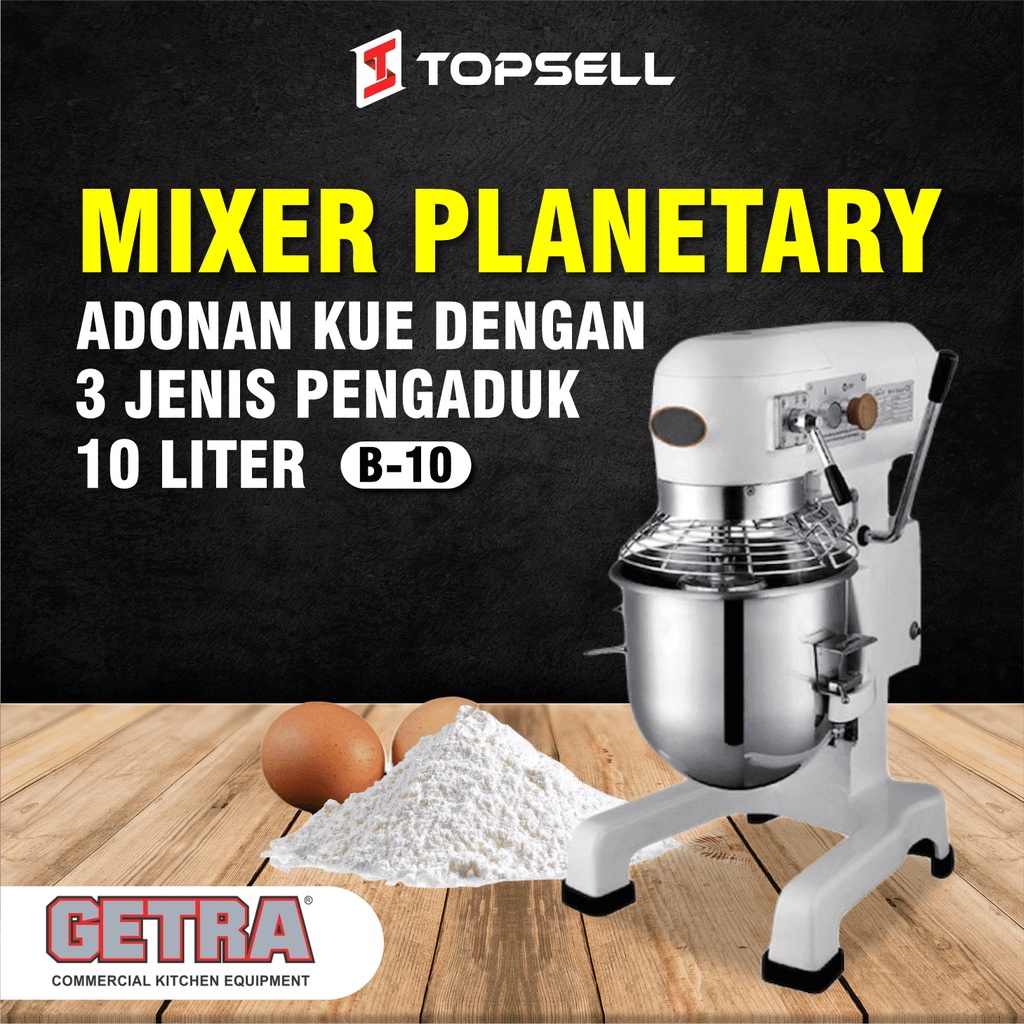 Jual Mixer Getra Mesin Pengaduk Adonan Roti, Kue, Pancake