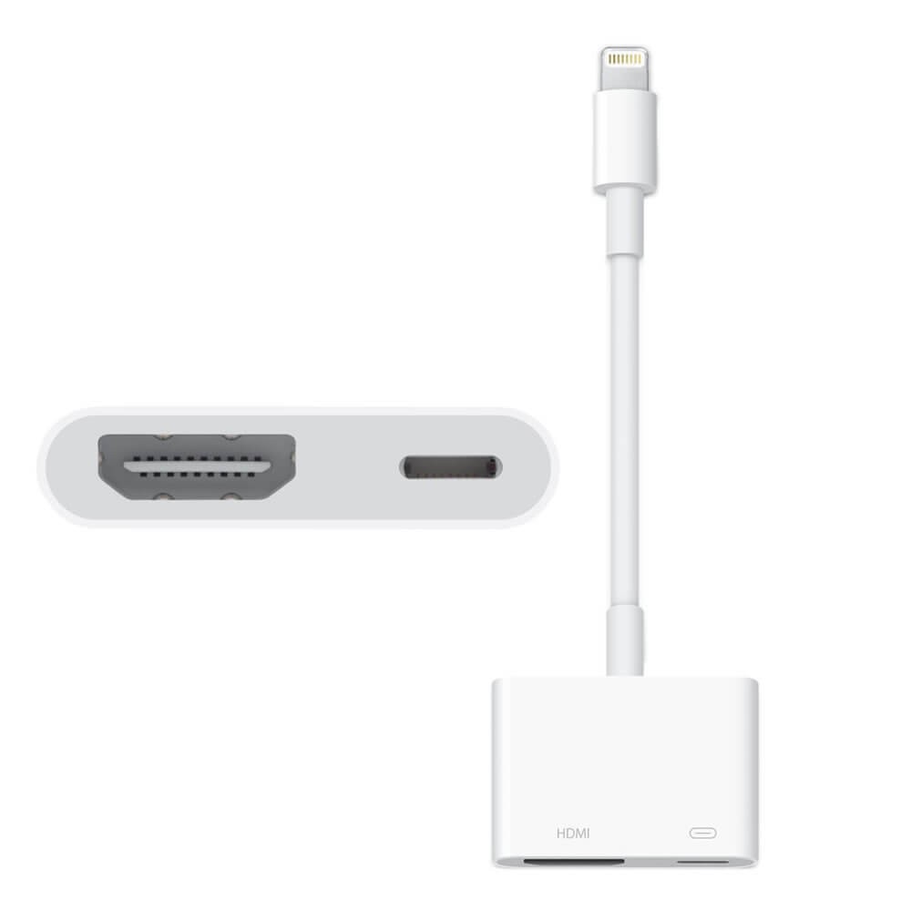 Jual Digital Av Adapter || Hdmi Adapter For Phone, Pad , Pod | Shopee Indonesia