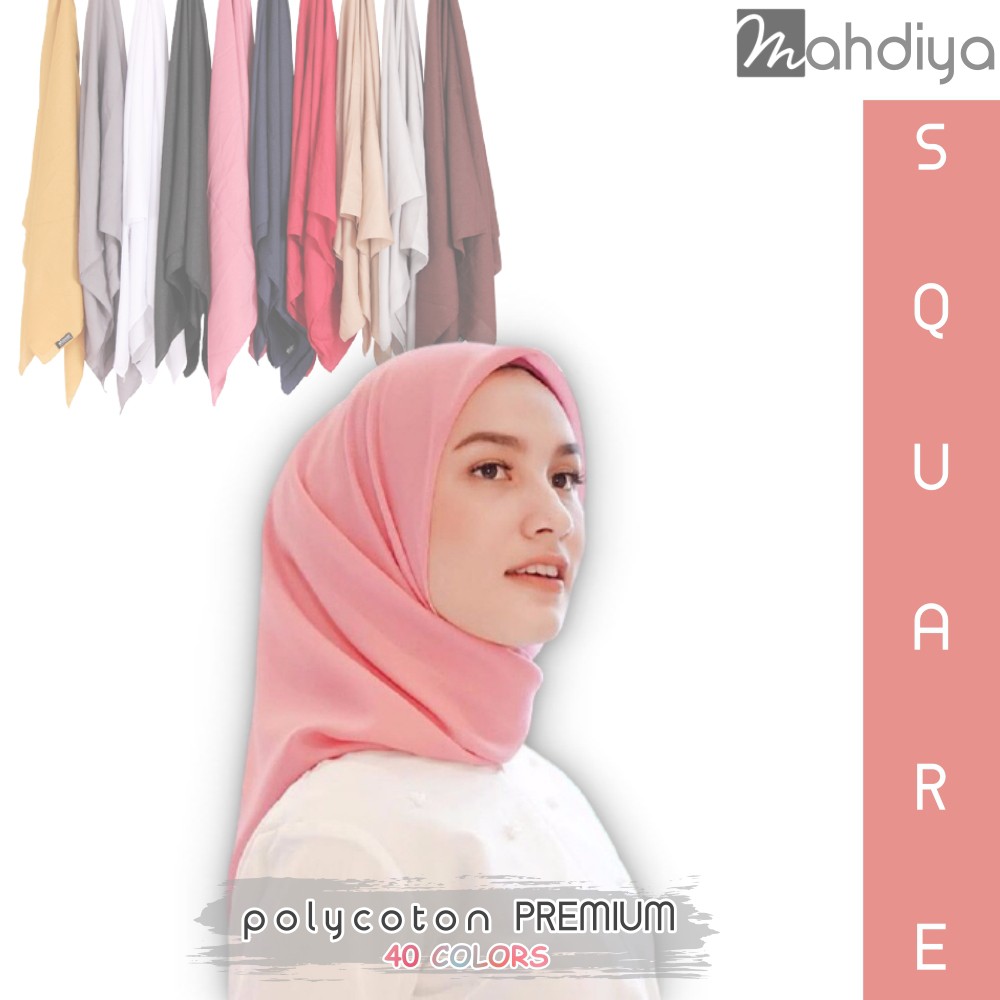 Hijab Bella Square Kerudung Segi Empat [ Part 2 ] by MAHDIYA Shopee