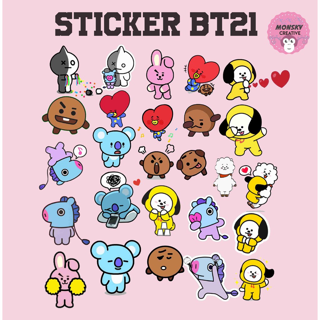 Kpop Stickers Korean Stickers Printable Stickers Cute Stickers The
