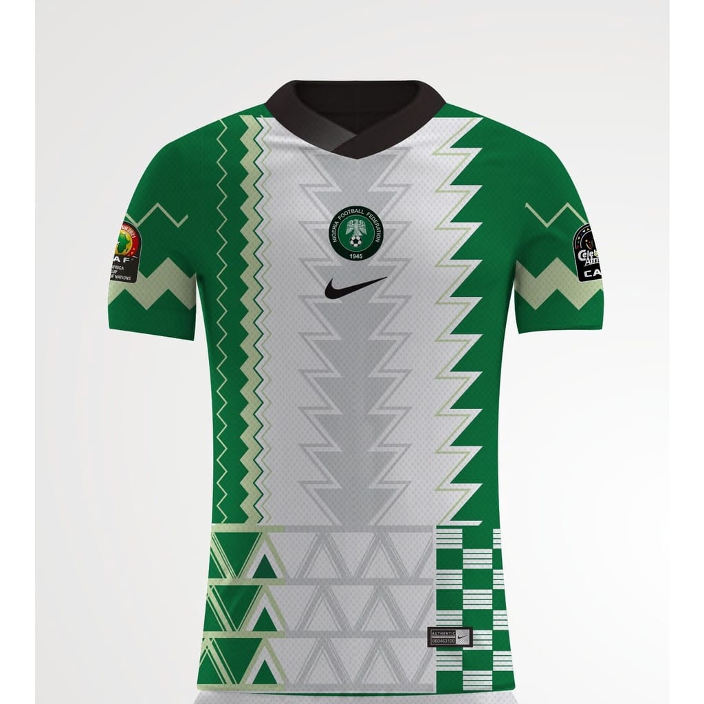 Jual Jersey Nigeria Home Africa Cup 20212022 Full Printing Free Nama
