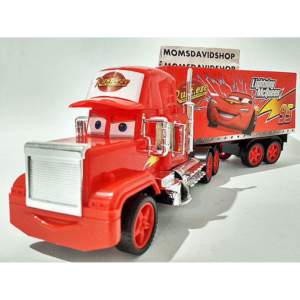 Jual Mobil The Cars Mack Truck RC , Baterai Cas, Remote Control Truck