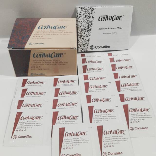 Jual Convacare Adhesive Remover Wipes convatec Shopee Indonesia