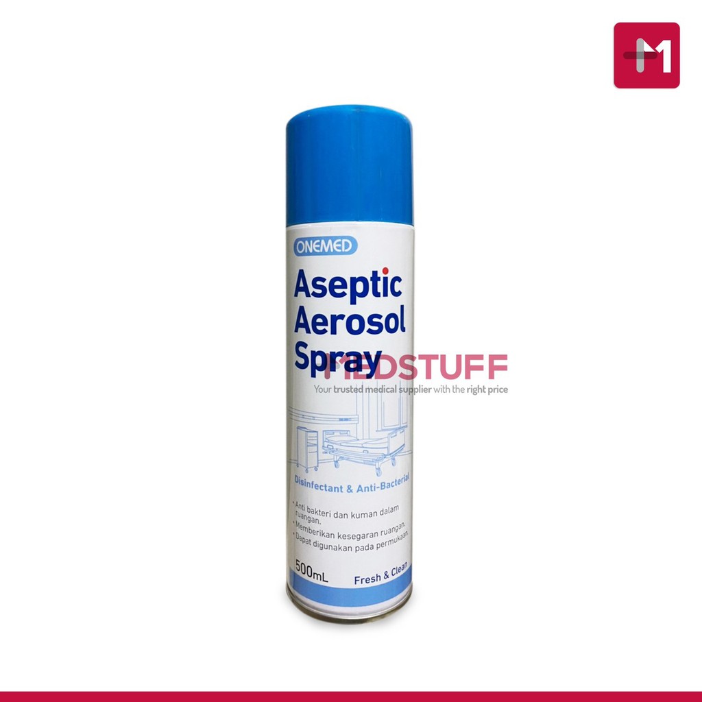 Jual Aseptic Aerosol Spray 500ml Onemed Desinfektan Disinfektan Spray