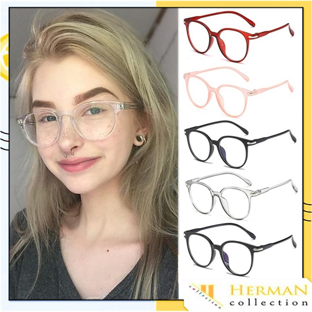 HC KACAMATA ANTI RADIASI KACA MATA 15959 Wanita Pria Frame Sunglasses