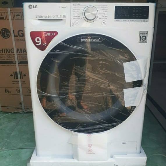 Jual Mesin Cuci Front Loading Buka Depan LG FV1409S3W 9kg Khusus Medan