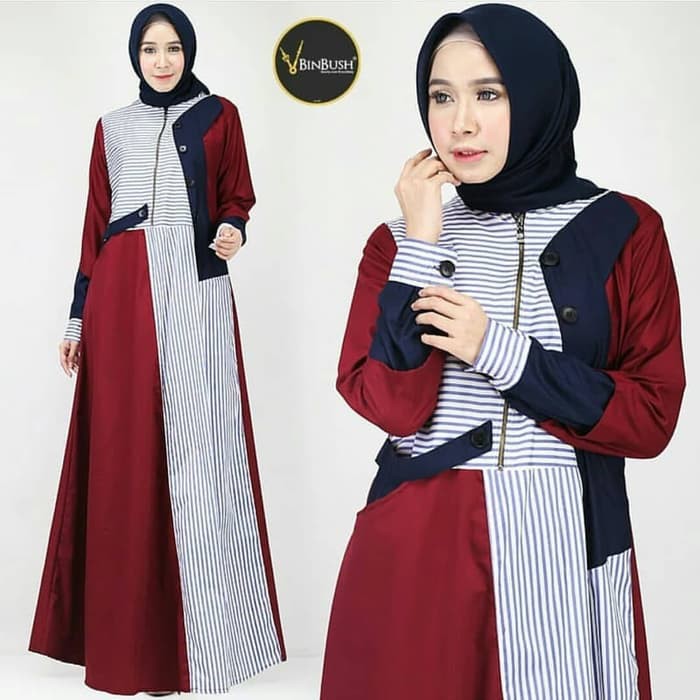 Baju Gamis Shopee Voal Motif