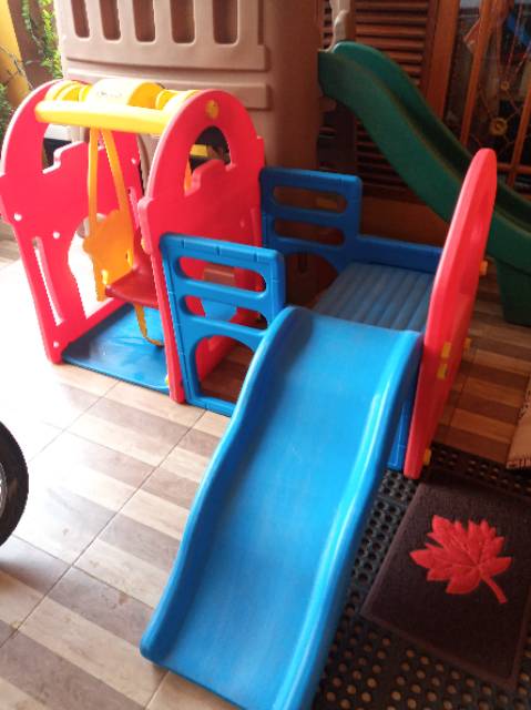 Jual Perosotan Second/ Preloved Slide Swing / Little Tikes / Step2 / Haenim / Lerado / Perosotan Anak | Shopee Indonesia