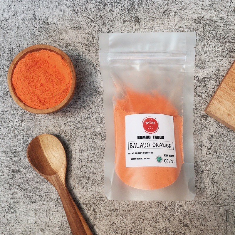Bumbu tabur rasa balado / bubuk balado bumbu instan 50gr 100gr Shopee