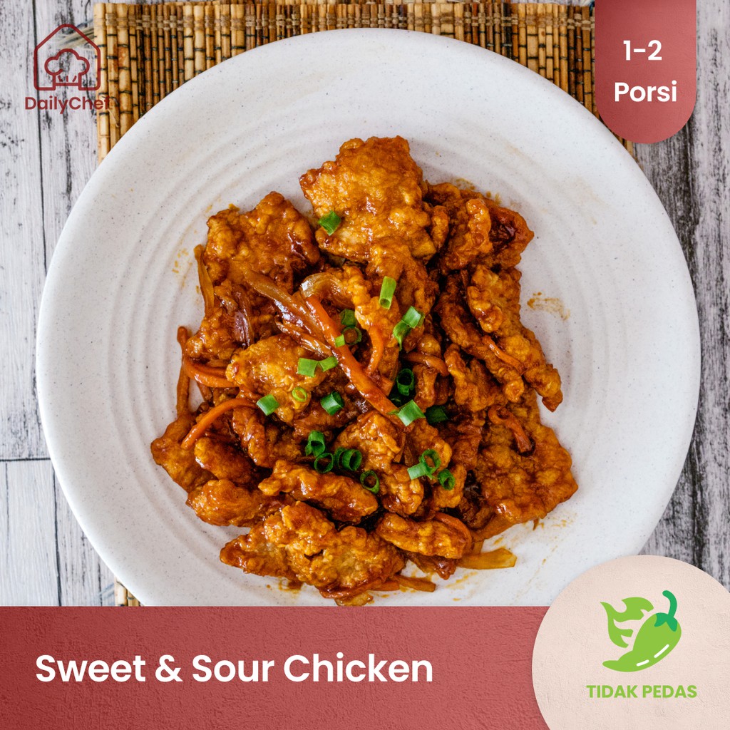 Paket Masak Sweet and Sour Chicken Meal Kit Daily Chef