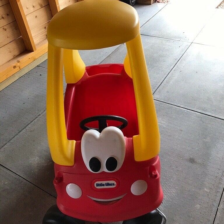 Jual Mainan Anak Mobil Mobilan Little Tikes Cozy Coupe Preloved Secondhand Bekas Not Gigel.id Lerado | Shopee Indonesia