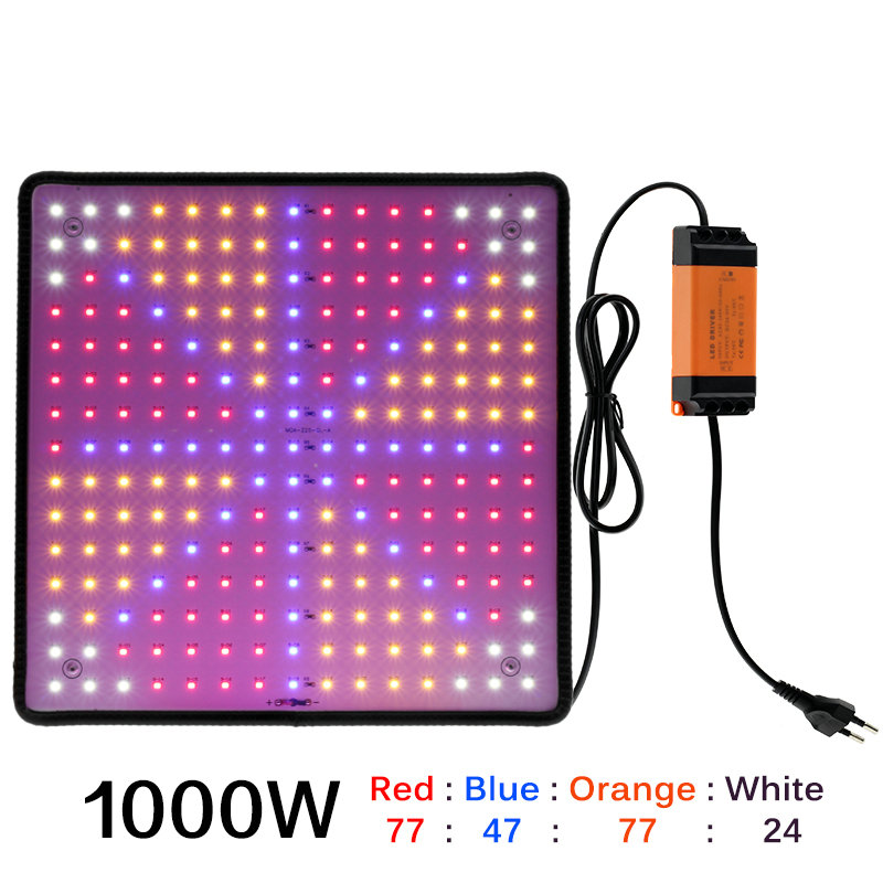Jual 3Pcs Led Grow Light 1000W Plant Lamp Panel Full Spectrum Phyto Lamp For Indoor Grow Tent Plants Growth Light Indonesia|Shopee Indonesia