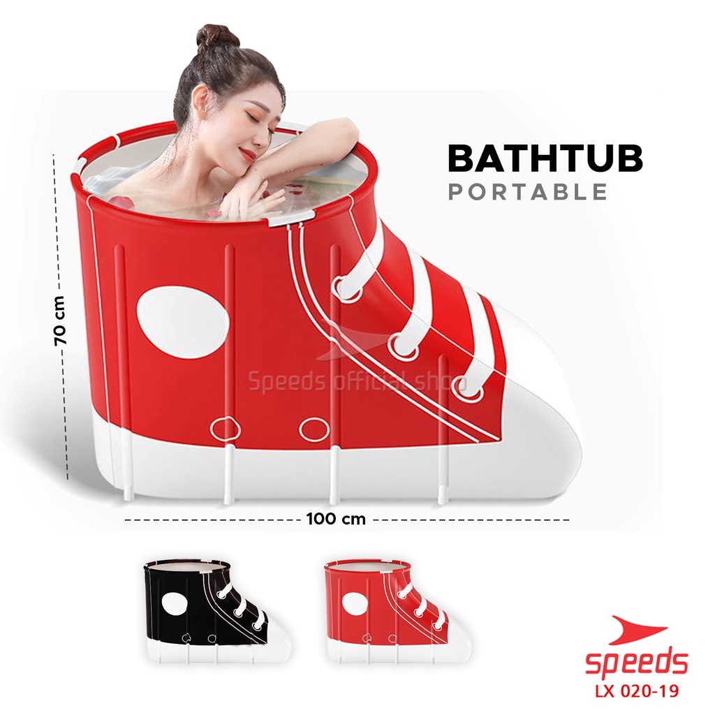 Jual SPEEDS Bak Mandi Lipat Folding Bathtub Portable Bathtub Lipat