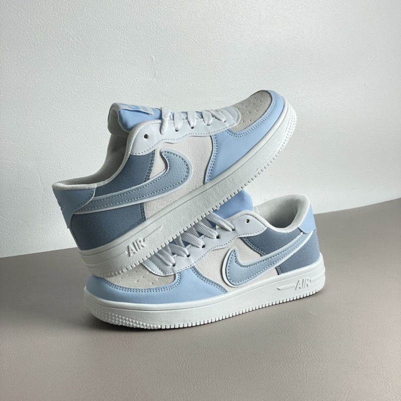 Jual Sepatu Nk Air Force 1 Low Light Armory Blue Premium Import Made In Vietnam | Shopee Indonesia