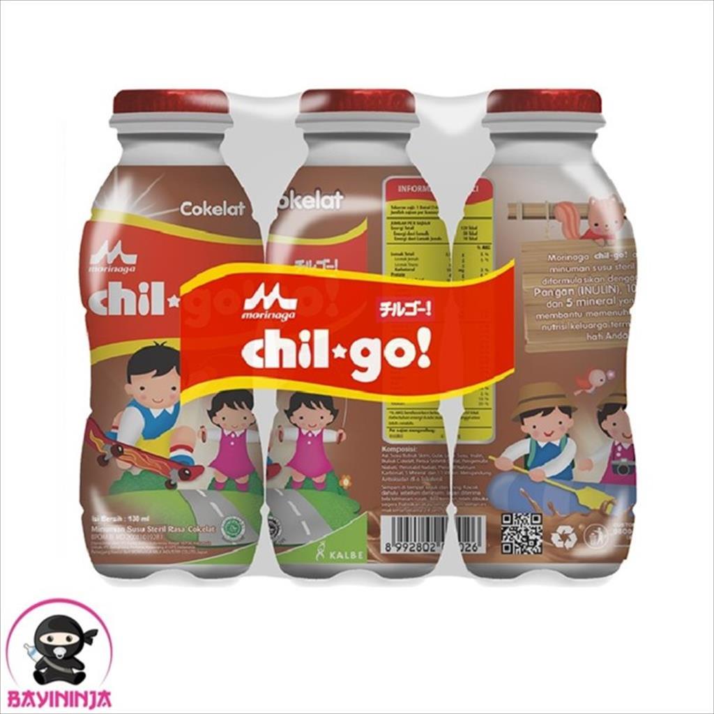 Jual Morinaga Chil Go Cokelat Coklat 6 X 130 Ml | Shopee Indonesia