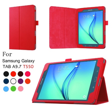 Jual Casing Untuk Samsung Galaxy Tab A 9.7 Sm-T550 T551 T555 Kulit Lipat | Shopee Indonesia