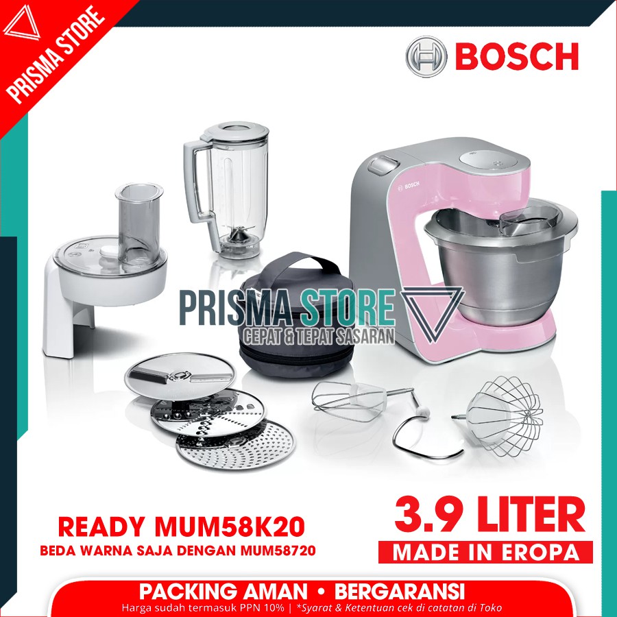 Jual BOSCH Stand Mixer Kitchen Machine Food Processor 3,9 Liter