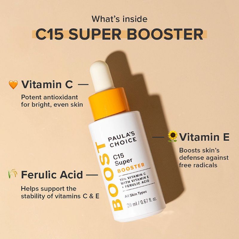 Jual Paula's Choice C15 Super Booster Full Size Serum Vitamin C | Shopee Indonesia