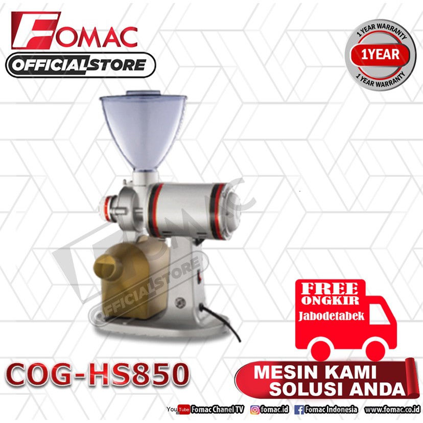 Mesin Giling Kopi Coffee Grinder / COGHS850 Fomac Shopee Indonesia