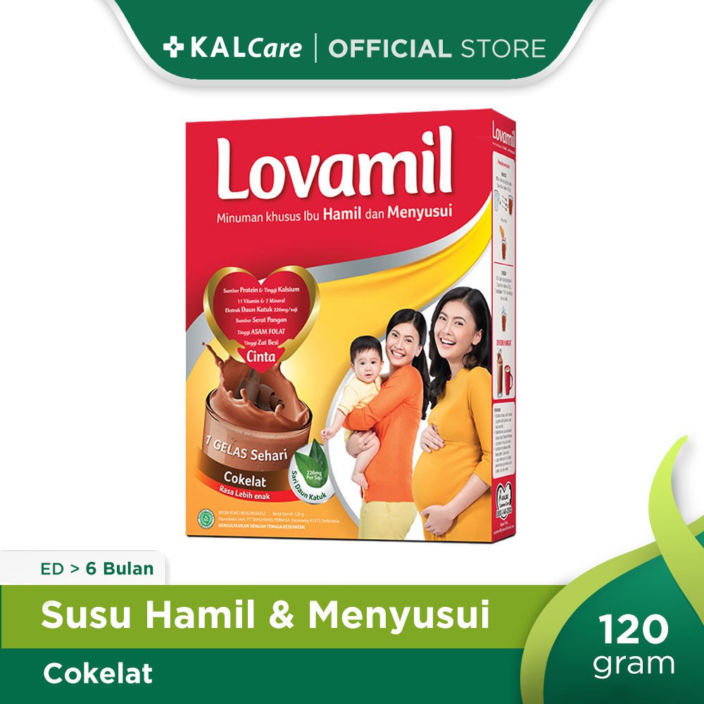 Jual Lovamil Hamil Dan Menyusui Coklat 120Gr | Shopee Indonesia