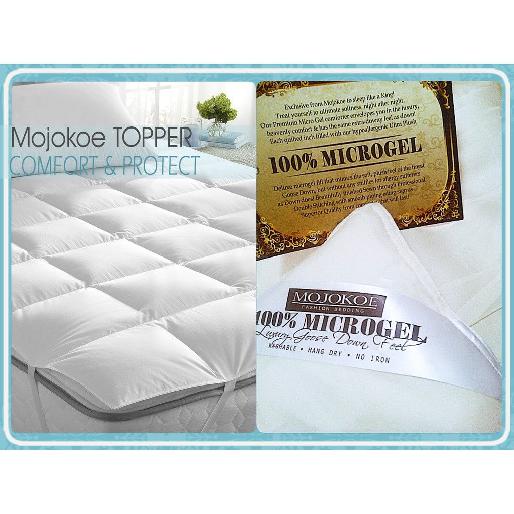 Jual [Custom] Hotel Bed Mattress (Matras) Topper | 100% Microgel | Shopee Indonesia