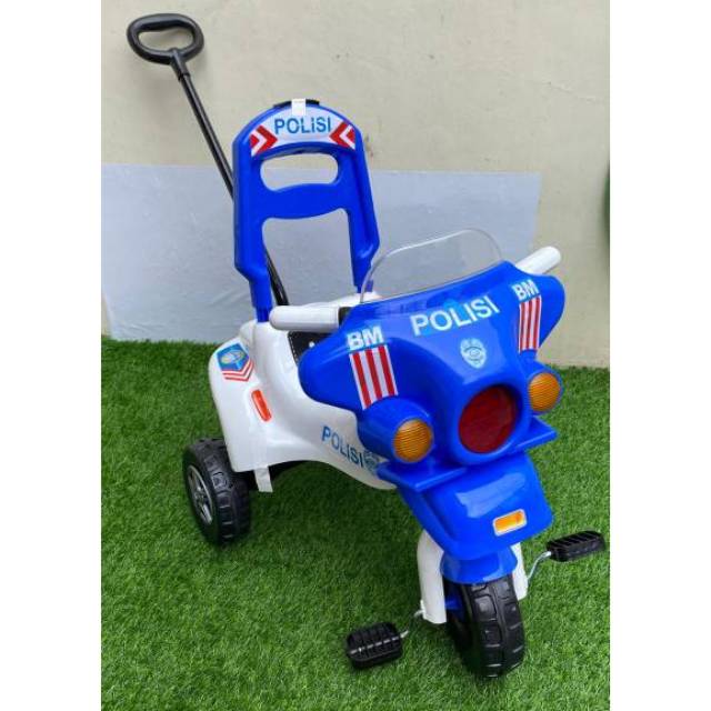 Jual Mainan Sepeda Anak Roda Tiga / Sepeda Polisi/Sepeda Anak Polisi / Sepeda Bayi Roda Tiga Tricycle | Shopee Indonesia