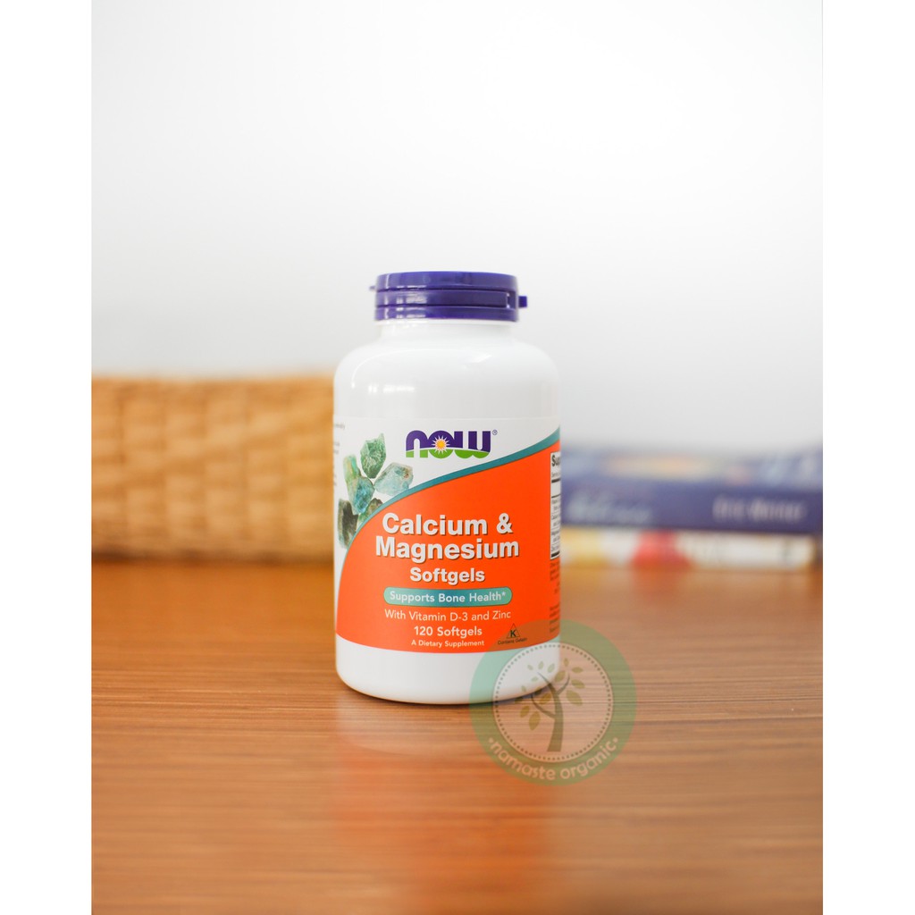 Jual Now Foods Calcium And Magnesium - 120 Softgels | Shopee Indonesia
