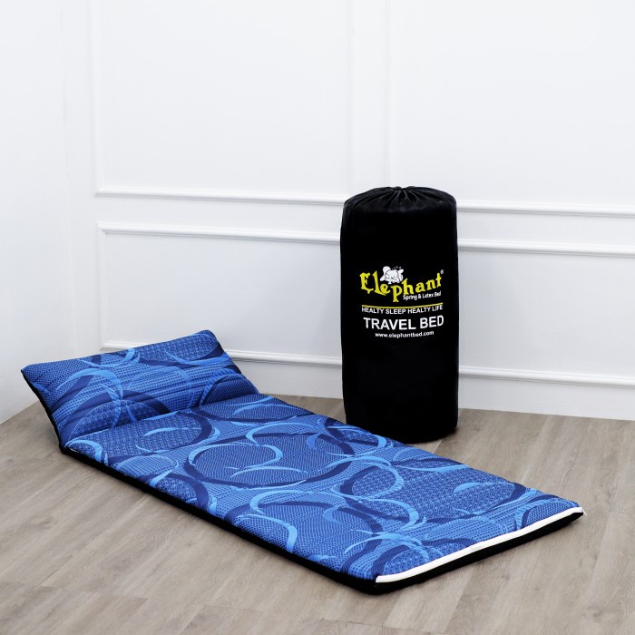 Jual Travel Bed Rebounded / Kasur Lantai / Kasur lesehan 80 x 190 x 6