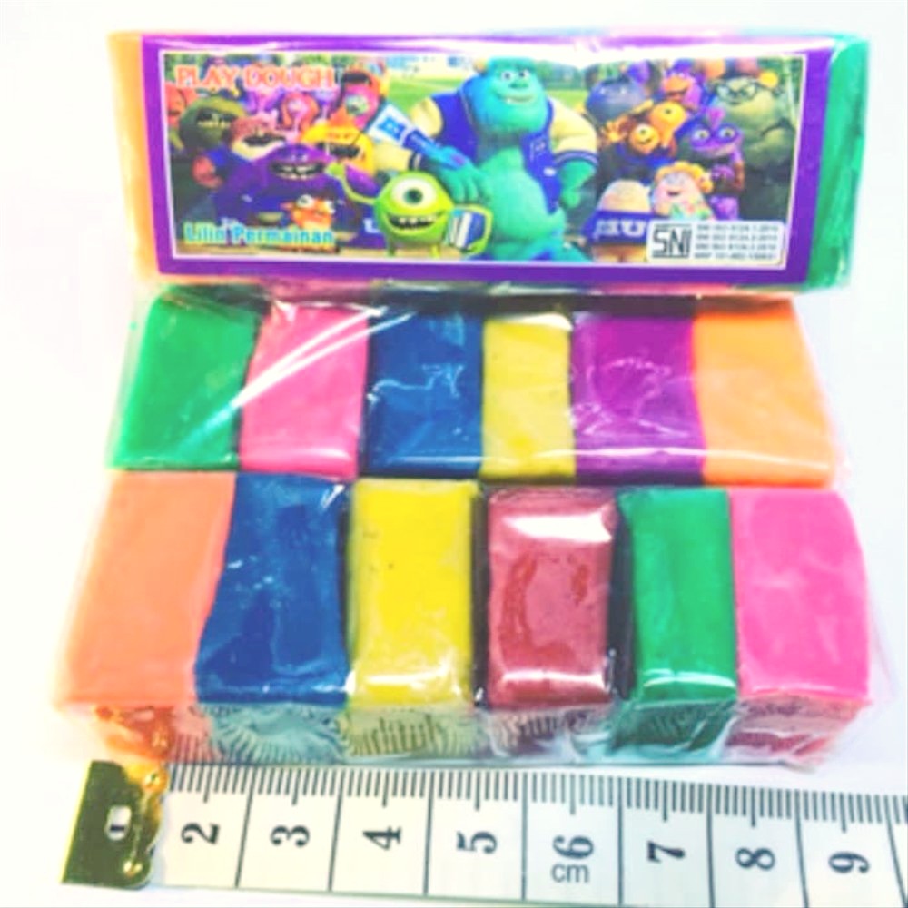 MALAM lilin warna clay dough colour play mainan anak edukasi 6 warna