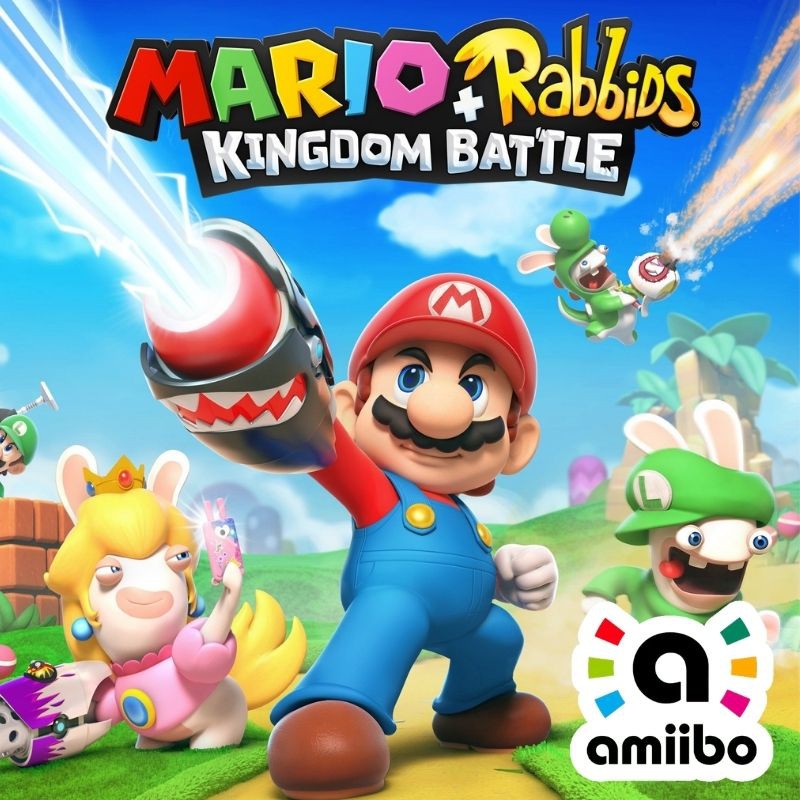 Jual Mario Rabbids Kingdom Battle Amiibo Full Set