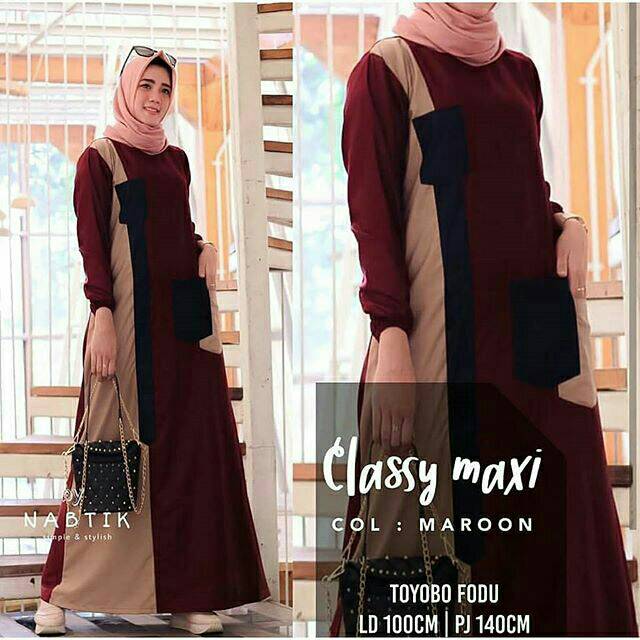 20+ Koleski Terbaru Gamis Murah Tapi Bagus The Fashion Eggplant