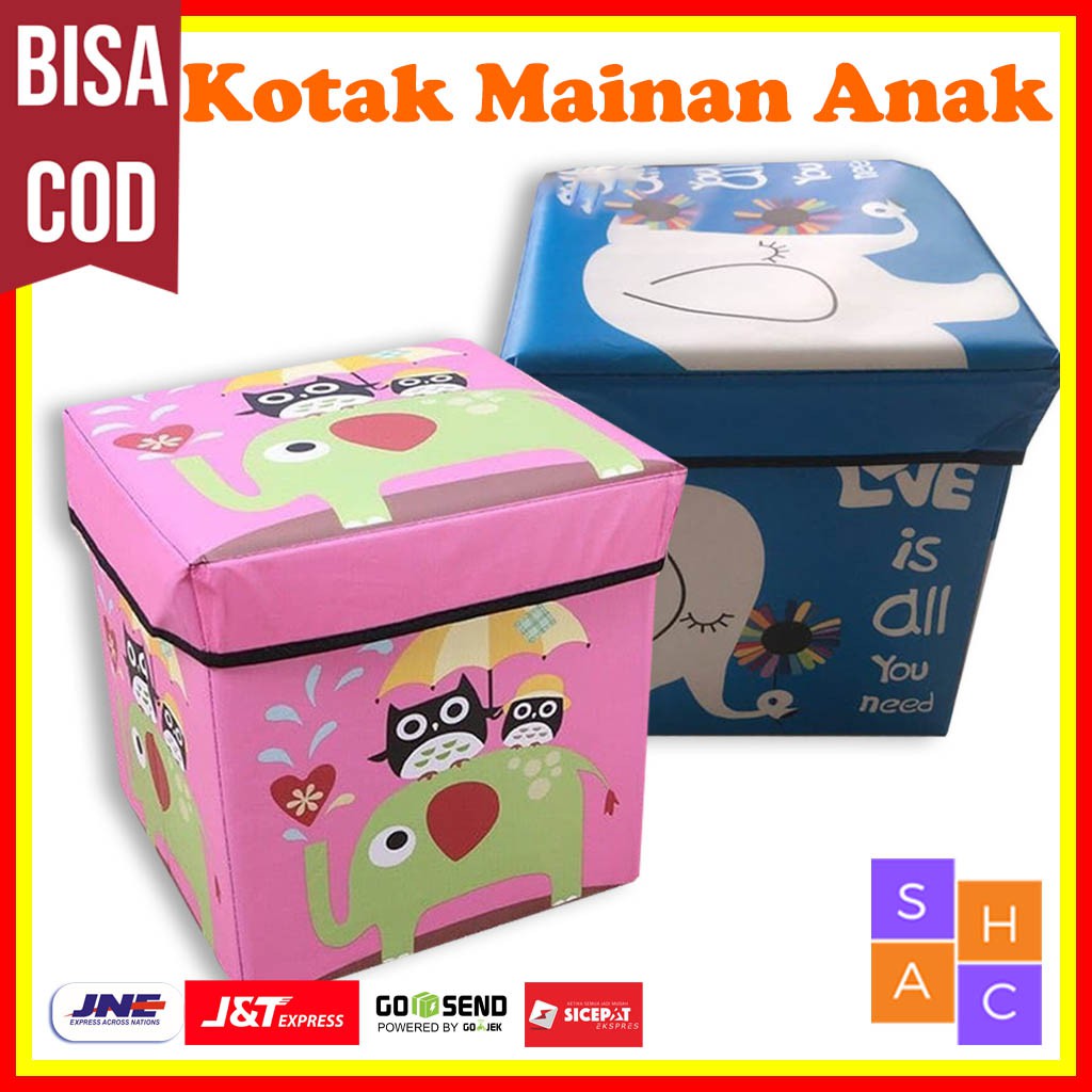 Jual Box Penyimpanan Kotak Penyimpanan Wadah Mainan Box Mainan Anak Storage Box Organizer Sh197H | Shopee Indonesia