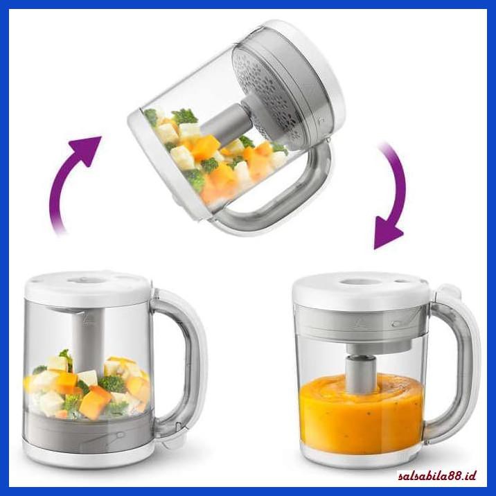 Jual Baby-Food- Philips Avent 4 In 1 Healthy Baby Food Maker Blender Makanan Bayi -Maker. | Shopee Indonesia