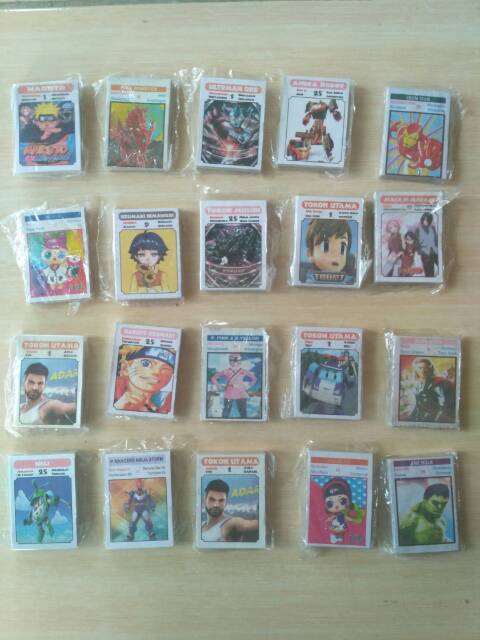 Jual Mainan Kartu Kuartet Mini / Mainan Jadul/ Kartu Quartet / Mainan Tempo Dulu | Shopee Indonesia