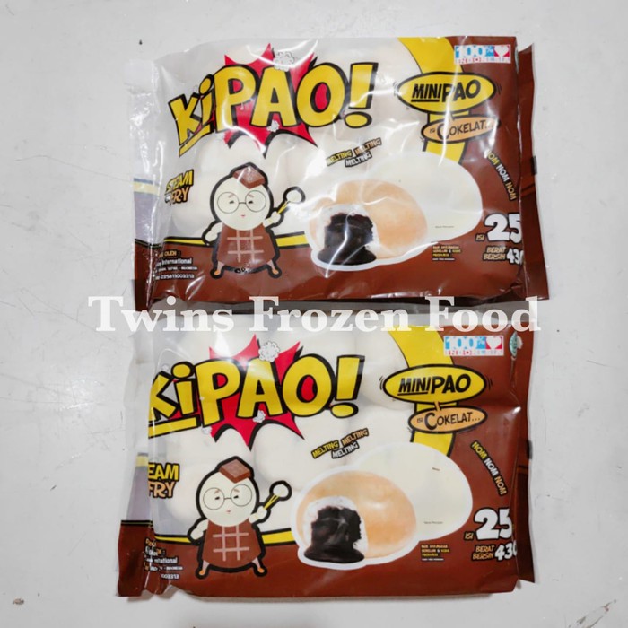 [PROMO] BAKPAO MINI RASA COKLAT ISI 25PCS KIPAO Shopee Indonesia