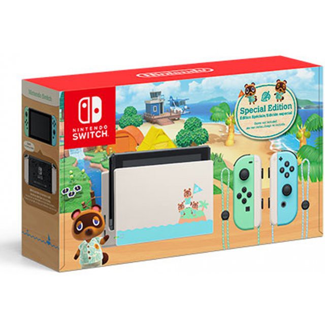 Jual Nintendo Switch Console Animal Crossing: New Horizons Limited (Kor/Eng) | Shopee Indonesia