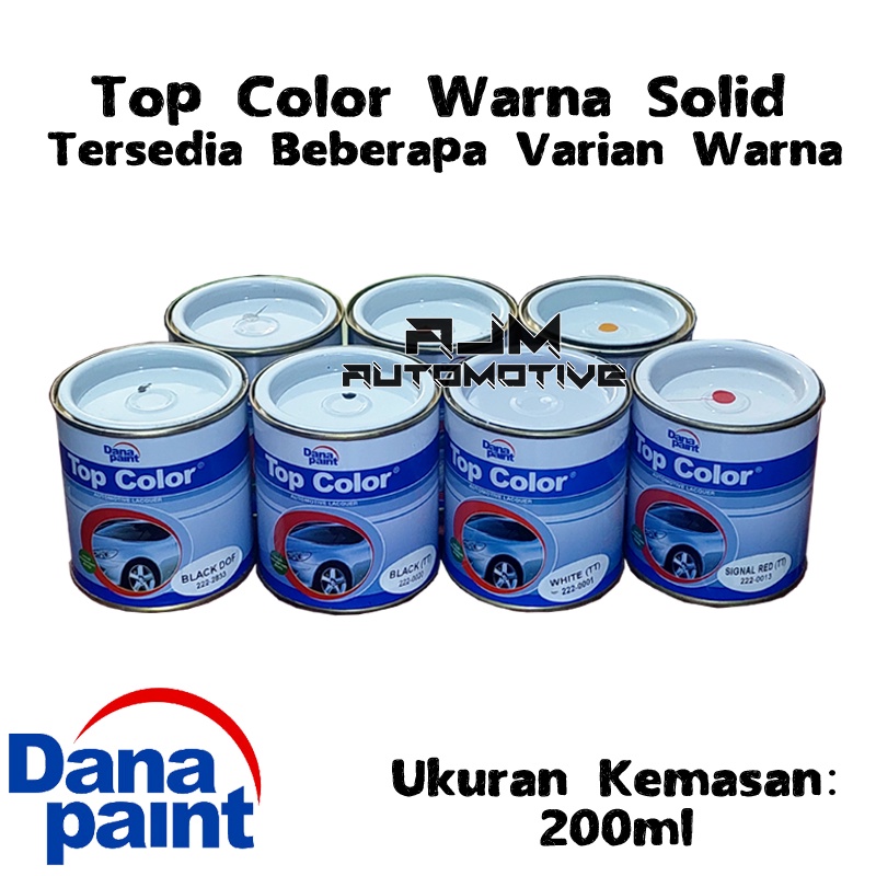 Jual Cat Top Color/ Cat Mobil Kayu Besi Duco 200ml Shopee Indonesia