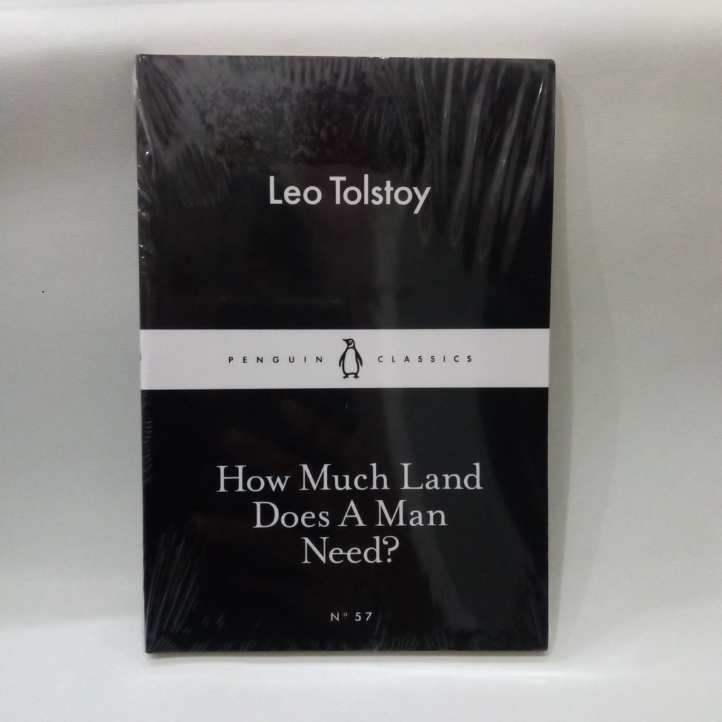 How Much Land Does a Man Need ? Leo Tolstoy Shopee Indonesia