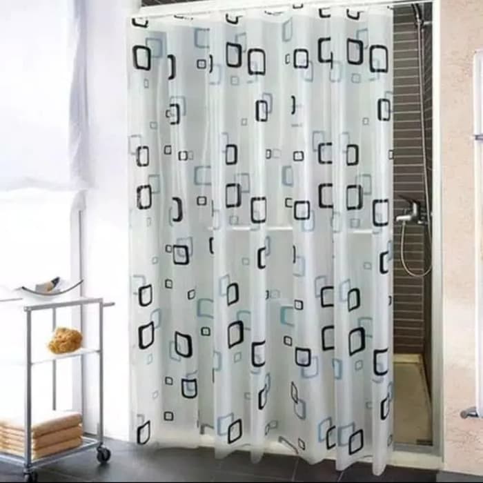 Tirai kamar mandi type B Shower Curtain Shopee Indonesia