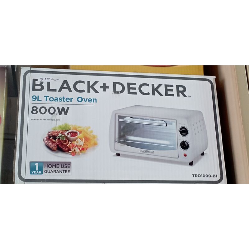 Jual Black+Decker Oven 800W (TRO1000B1) Listrik Indonesia