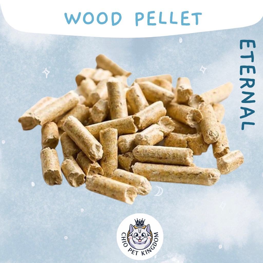 Jual WOOD PELLET LITTER PREMIUM / WOOD PELLET PREMIUM / no PASIR KUCING 5kg Shopee Indonesia