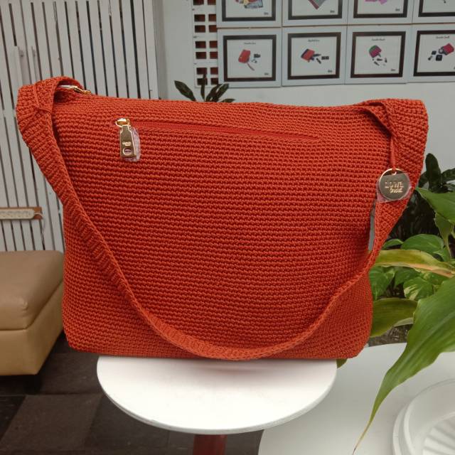 Tas rajut dowa Ginza hobo Shopee Indonesia