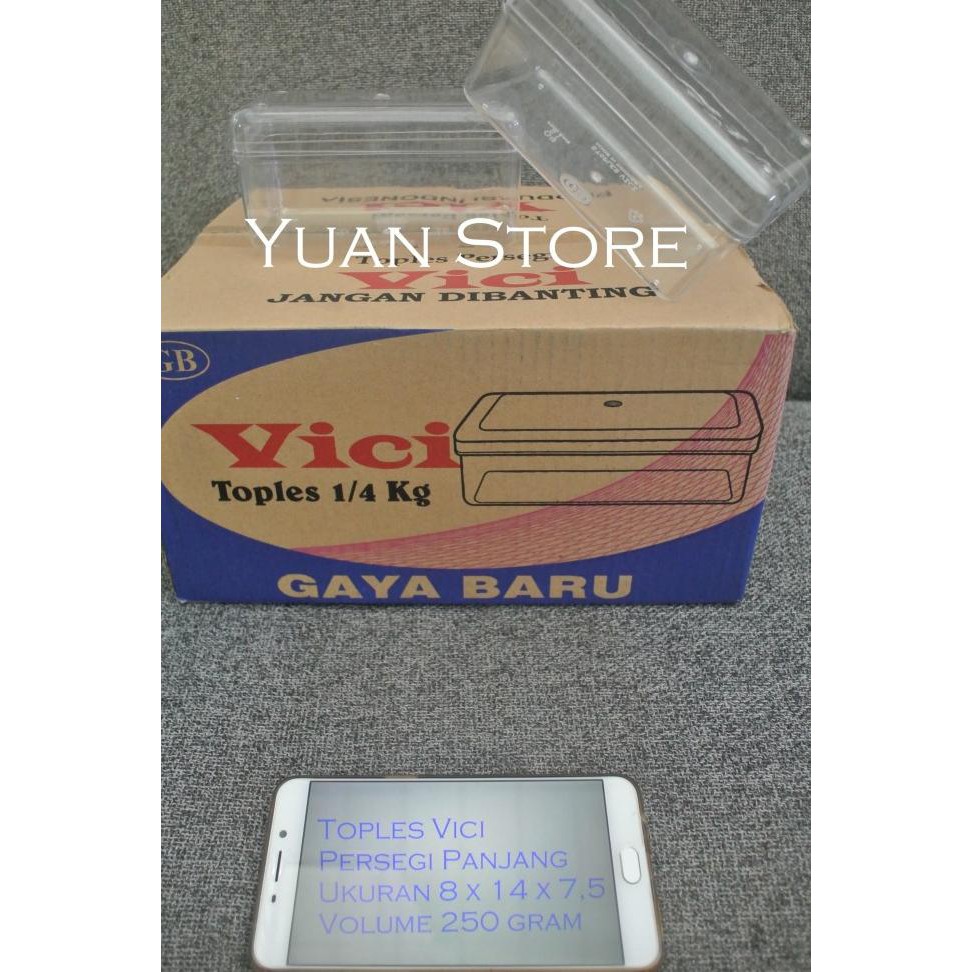 Harga Toples 250 Gram Kotak Terbaru Oktober 2021 | BigGo Indonesia