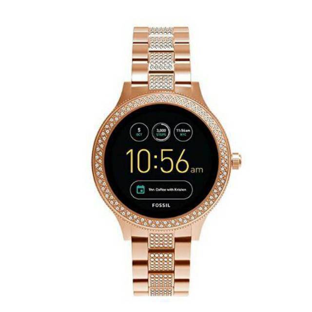 Jual Fossil Smartwatch Q Venture Ftw6008 Gen 3 Rose Gold Original | Shopee Indonesia
