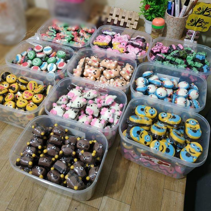Jual 1Kg Coklat Karakter Kiloan Premium Halal Dinkes P-Irt- Cokelat Toples Praline Lebaran Enak Bagabaga | Shopee Indonesia