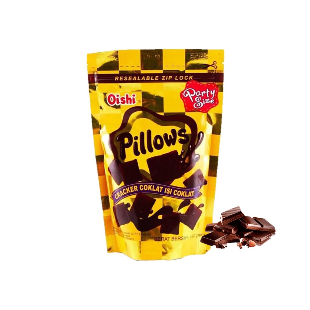 Jual Oishi Pillow Cracker Coklat 100 Gr | Shopee Indonesia